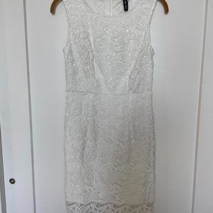Alisa Pan White Lace Dress 4